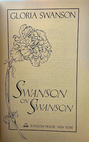 Swanson on Swanson – rare, vintage, or collectible item from Deb’s Book Paradise
