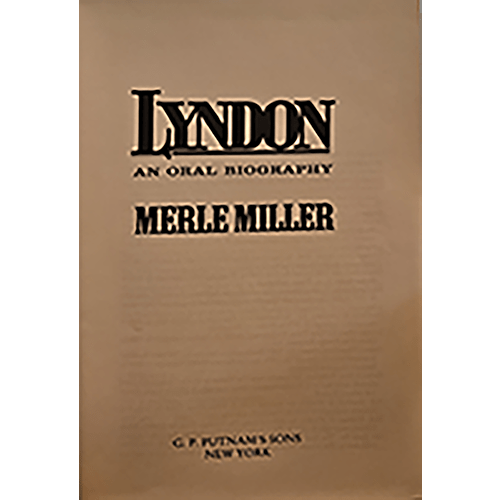 Lyndon – rare and collectible book from Deb’s Rare Books