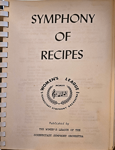 Symphony of Recipes – rare and collectible book from Deb’s Rare Books