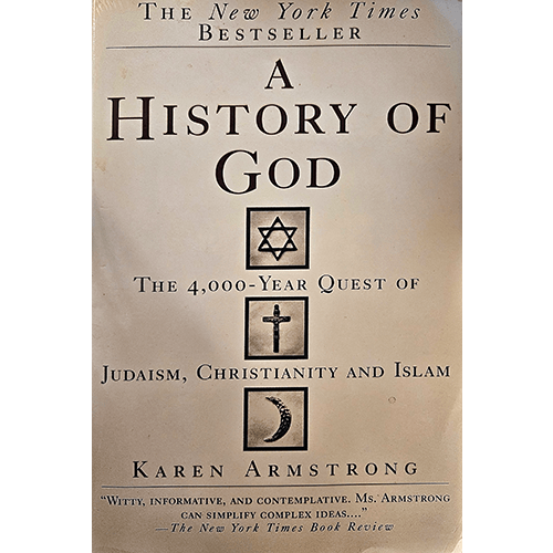 A History of God – rare and collectible book from Deb’s Rare Books