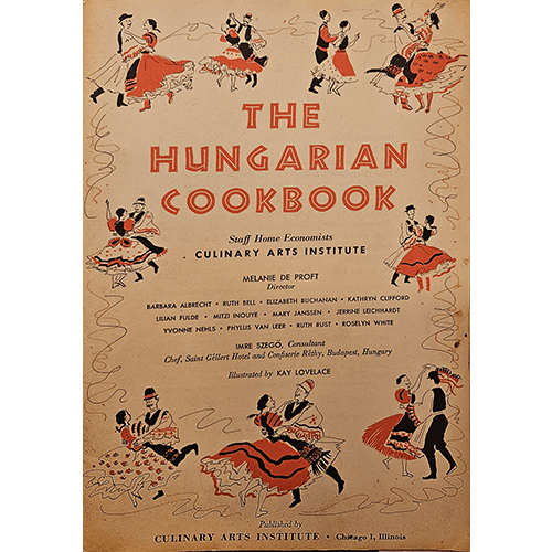 the Hungarian cookbook – rare and collectible book from Deb’s Rare Books