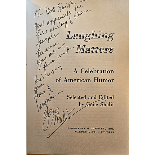 Laughing Matters – rare and collectible book from Deb’s Rare Books