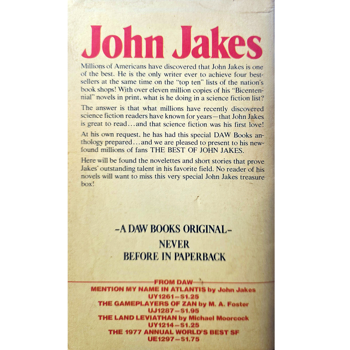 The Best of John Jakes