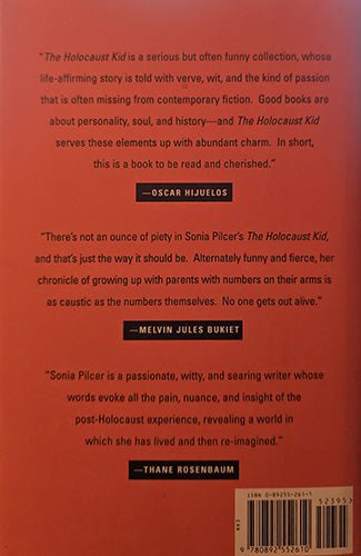 Back cover with critical praise and publication information