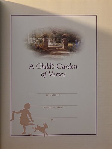 A Child’s Garden of Verses – rare, vintage, or collectible item from Deb’s Book Paradise