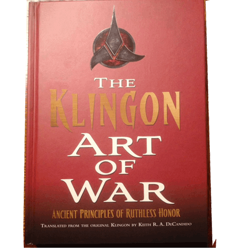 The Klingon Art of War – rare and collectible book from Deb’s Rare Books