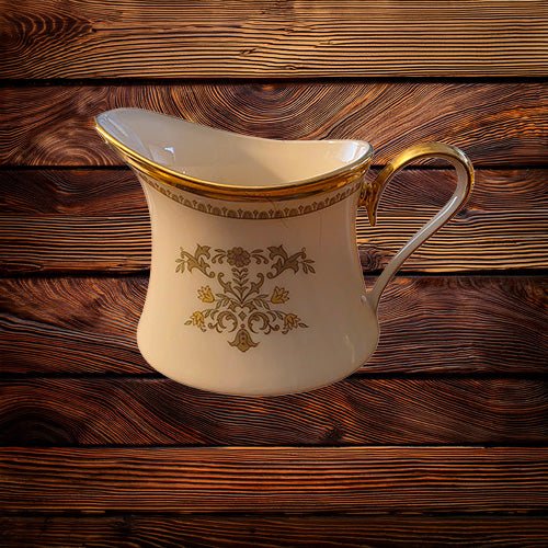 Lenox Castle Garden sugar and creamer – rare, vintage, or collectible item from Deb’s Book Paradise