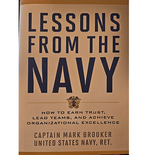 Lessons From the Navy – rare and collectible book from Deb’s Rare Books