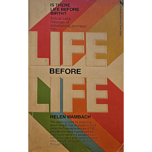 Life Before Life – rare and collectible book from Deb’s Rare Books