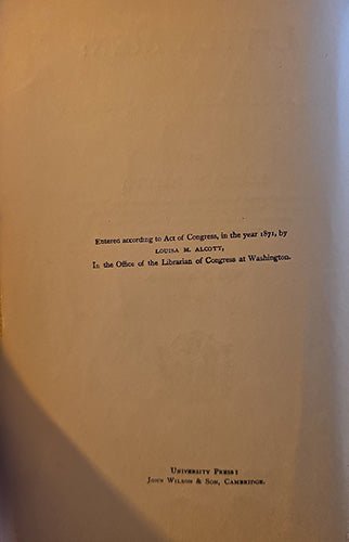 Little Men: Louisa M. Alcott – rare, vintage, or collectible item from Deb’s Book Paradise