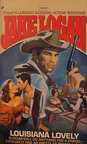Vintage Western Action Bundle – Jake Logan Slocum First Jove Editions (Set of 5) – rare, vintage, or collectible item from Deb’s Book Paradise