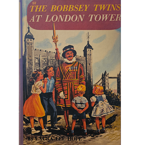 The Bobbsey Twins: Visit to the Great West – rare and collectible book from Deb’s Rare Books