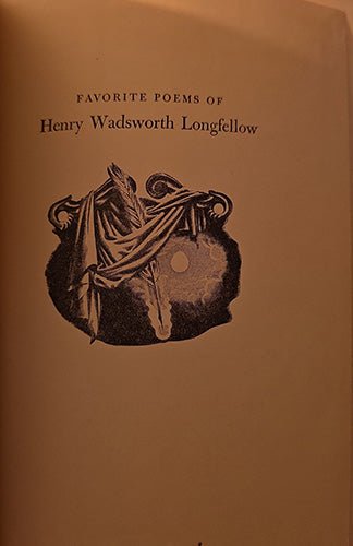 Favorite Poems of Henry Wadsworth Longfellow by Henry Wadsworth Longfellow – rare, vintage, or collectible item from Deb’s Book Paradise