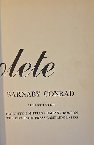 The Death of manolete – rare, vintage, or collectible item from Deb’s Book Paradise