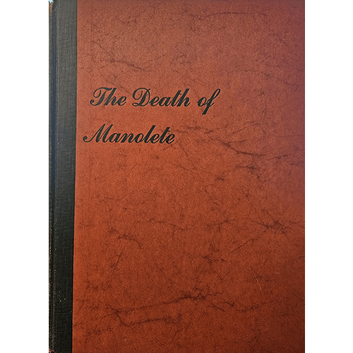 The Death of manolete – rare and collectible book from Deb’s Rare Books