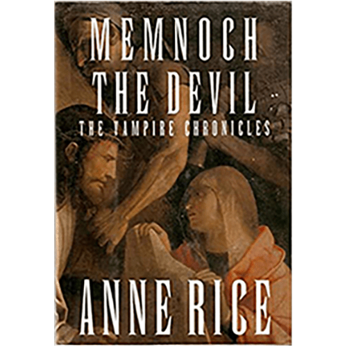 The cover features a haunting, shadowed image of a fallen angel, symbolizing the novel's exploration of divine and demonic realms.