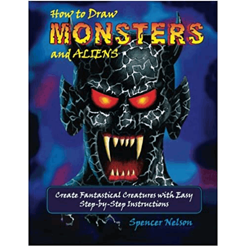 How to Draw Monsters and Aliens – rare and collectible book from Deb’s Rare Books
