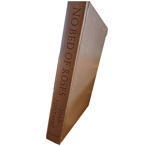 No Bed of Roses: Joan Fontaine – rare and collectible book from Deb’s Rare Books