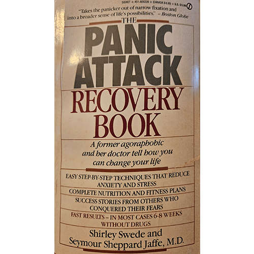 The Panic Attack Recovery Book – rare and collectible book from Deb’s Rare Books