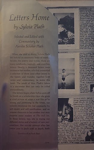Letters Home by Sylvia Plath — 1975 First Edition, Near Fine in Brodart – rare, vintage, or collectible item from Deb’s Book Paradise