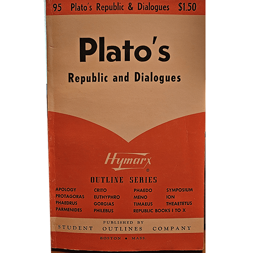 Plato's Republic and Dialogues – rare and collectible book from Deb’s Rare Books