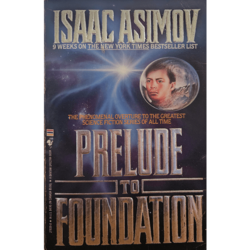 Isaac Asimov Prelude to Foundation – rare and collectible book from Deb’s Rare Books