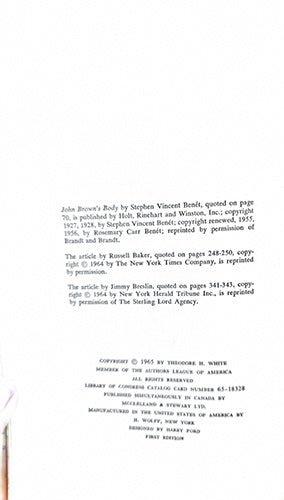 the making of the president 1964 – rare, vintage, or collectible item from Deb’s Book Paradise