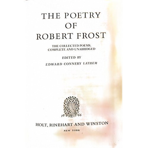 The Poetry of Robert Frost – rare, vintage, or collectible item from Deb’s Book Paradise