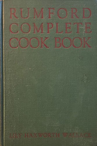 Rumford Complete Cook Book — Three - Volume Vintage Bundle (1934 & Revised Editions) – rare, vintage, or collectible item from Deb’s Book Paradise