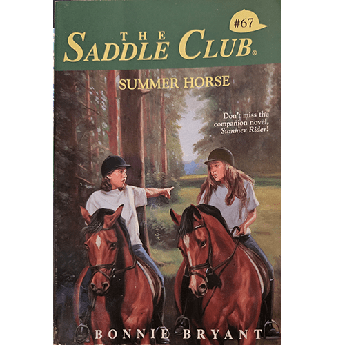 The Saddle Club: 67 summer Horse – rare and collectible book from Deb’s Rare Books