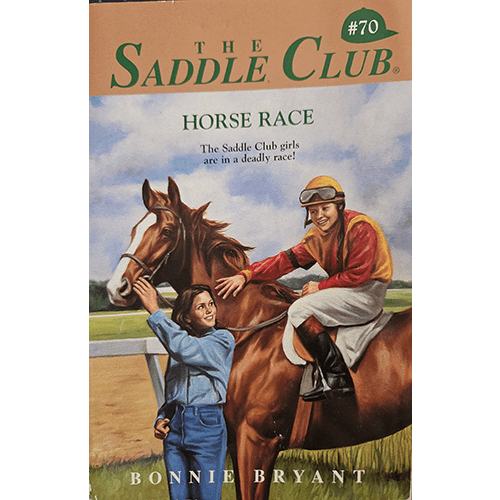 The Saddle Club 70 Horse Race – rare and collectible book from Deb’s Rare Books