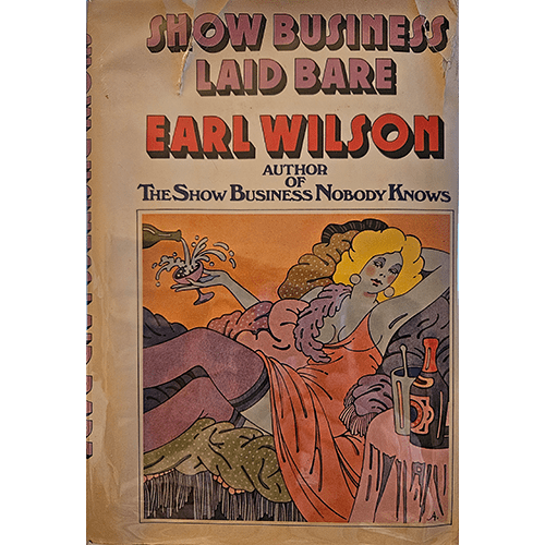 Show Business Laid Bare – rare and collectible book from Deb’s Rare Books