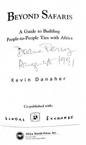 Beyond Safaris: A Guide to Building People-to-People Ties with Africa – rare, vintage, or collectible item from Deb’s Book Paradise