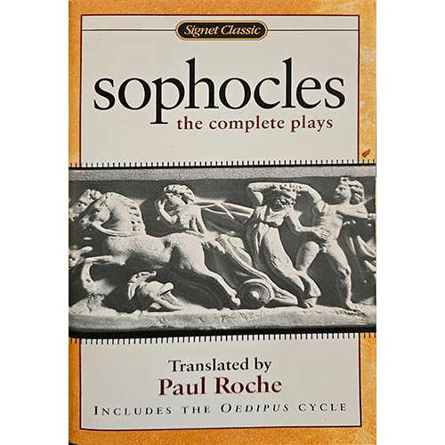 Sophocles the complete plays – rare and collectible book from Deb’s Rare Books