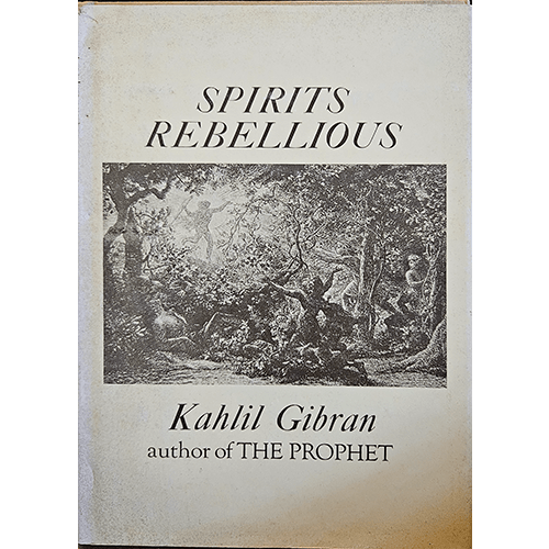 Spirits Rebellious – rare and collectible book from Deb’s Rare Books