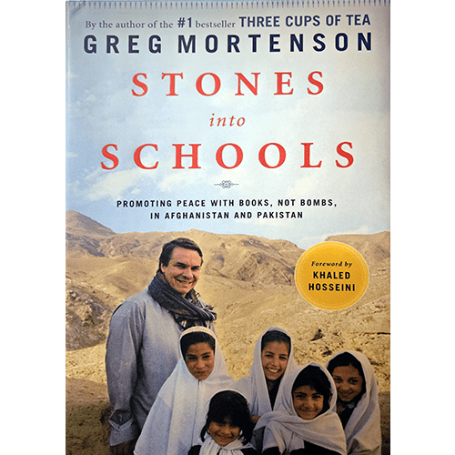 Stones into Schools – rare and collectible book from Deb’s Rare Books