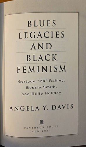 Blues Legacies and Black Feminism (First Edition, 1998) – rare, vintage, or collectible item from Deb’s Book Paradise