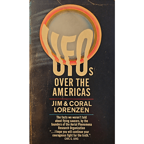 UFOs Over The Americas – rare and collectible book from Deb’s Rare Books