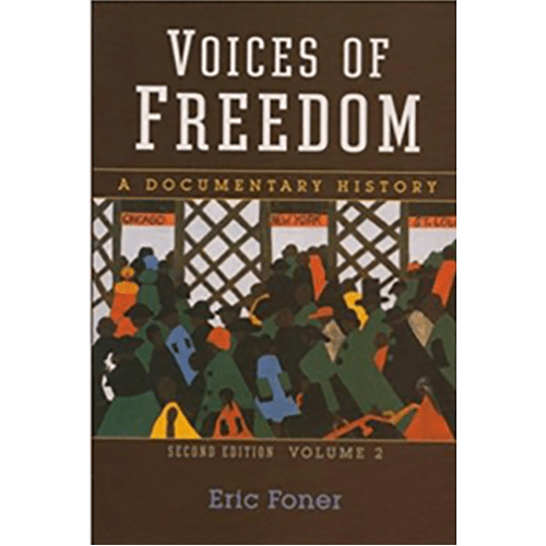 Voices of Freedom: A Documentary History (Second Edition) (Vol. 2) – rare and collectible book from Deb’s Rare Books