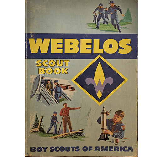 Webelos Scout Book – rare and collectible book from Deb’s Rare Books