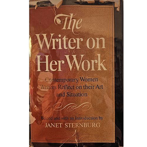 the Writer on Her Work – rare and collectible book from Deb’s Rare Books