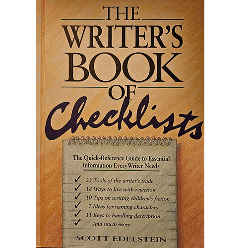The Writer's Book of Checklists – rare and collectible book from Deb’s Rare Books