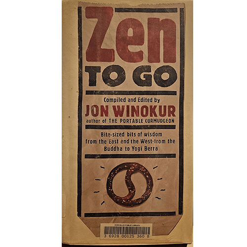 Zen to Go – rare and collectible book from Deb’s Rare Books