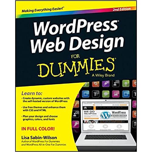 WordPress Web Design For Dummies 2nd Edition – rare and collectible book from Deb’s Rare Books