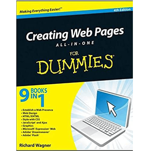 Creating Web Pages All - in - One For Dummies 4th Edition – rare and collectible book from Deb’s Rare Books