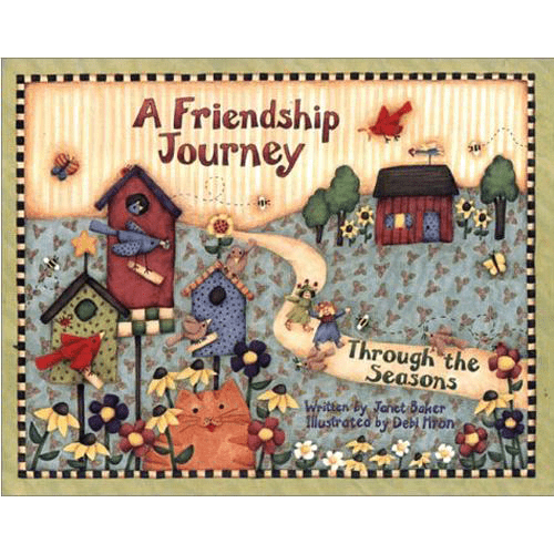 A FRIENDSHIP JOURNEY THROUGH THE SEASONS HARDCOVER BOOK – rare and collectible book from Deb’s Rare Books