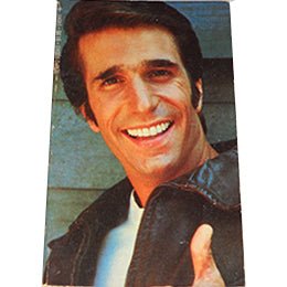 The official Fonzie scrapbook Paperback – rare and collectible book from Deb’s Rare Books
