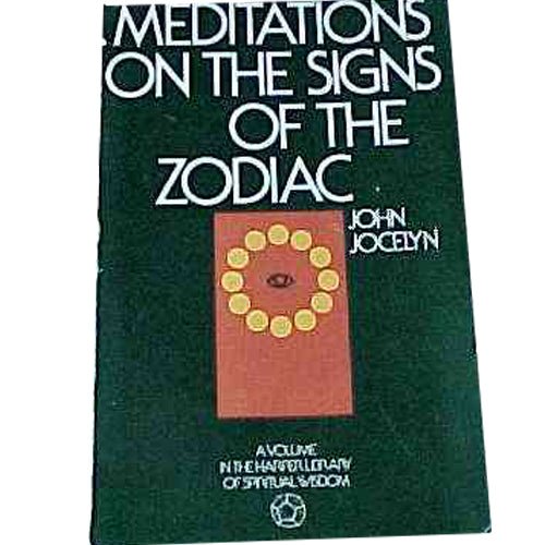 Meditations on the Signs of the Zodiac – rare and collectible book from Deb’s Rare Books