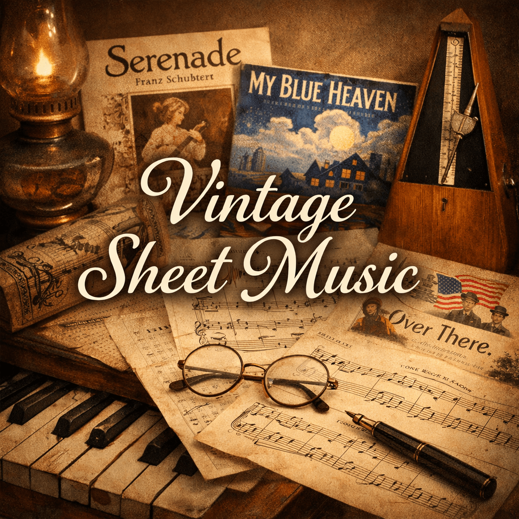 Vintage Sheet Music