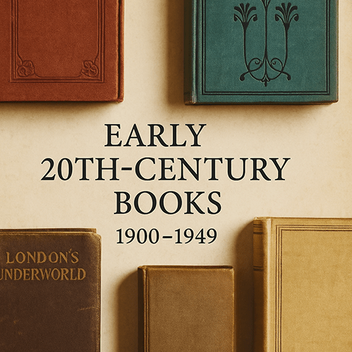 Early 20th-Century Books (1900–1949)